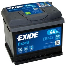 Batterie EXIDE LB1 EB442 Excell 44AH 420A