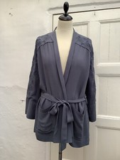 Bnwt Noa Noa English Moss Kimono Style Embellished Light Jacket 36/10 £149