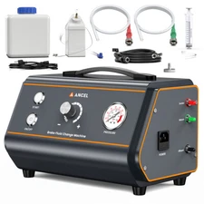 Auto Brake Bleeder Vacuum Pump Kit Brake Fluid & Clutch Bleeding Extractor Tool 