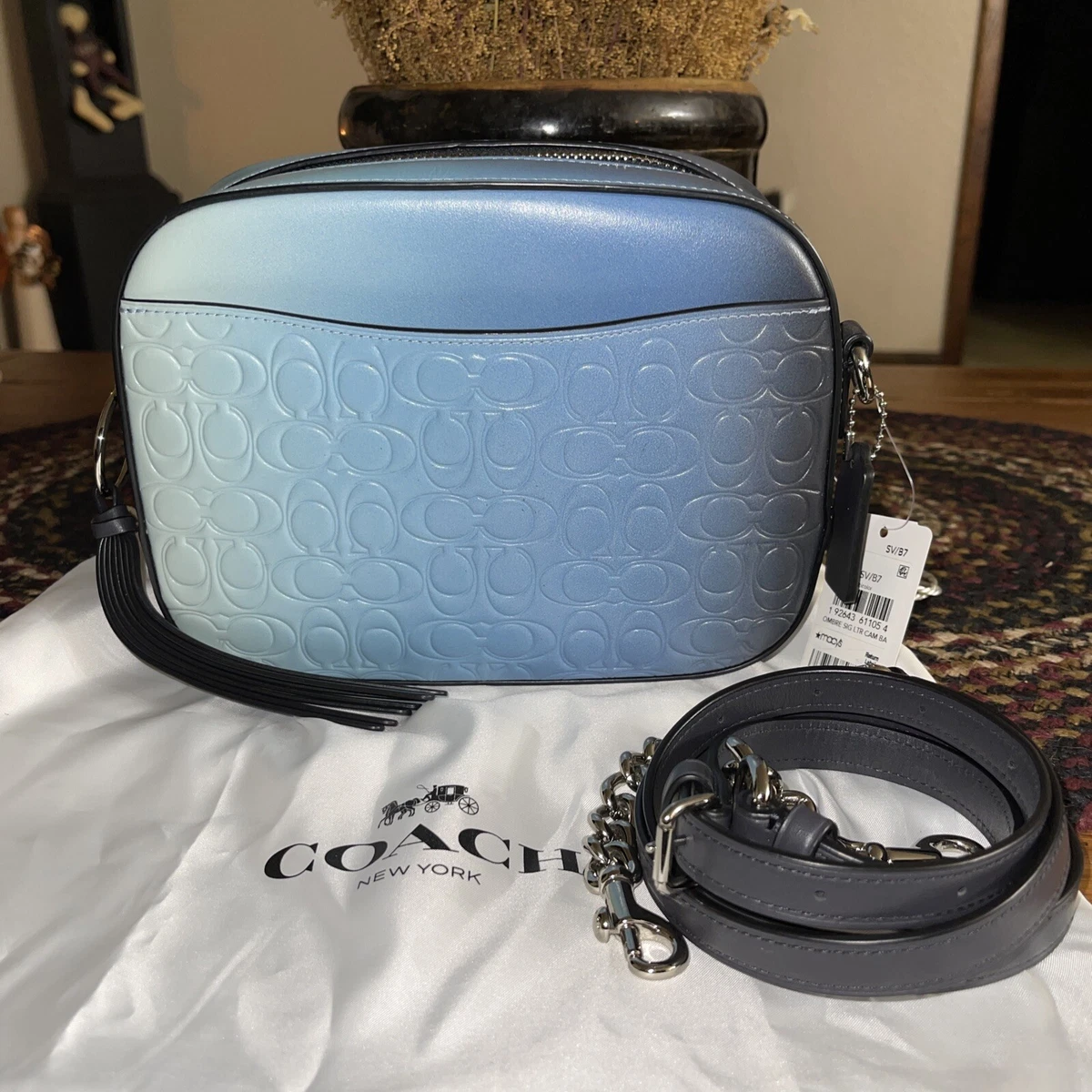 Coach camera bag 2025 ombre