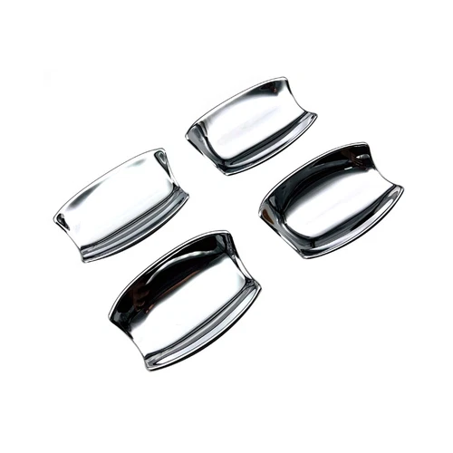 Manija de puerta lateral cromada para Toyota Tacoma 2016-2023 cubierta de tazón accesorios de moldura - Imagen 8 de 8