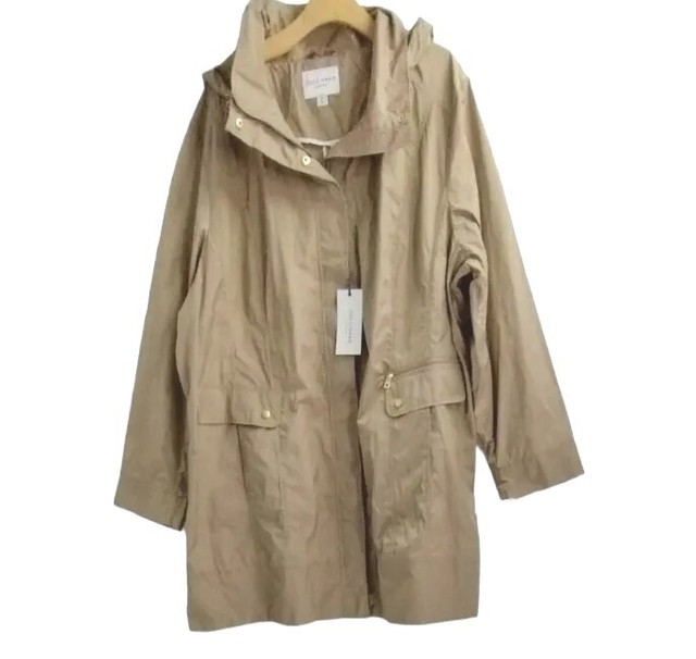 Cole Haan Women's Packable Rain Jacket 
