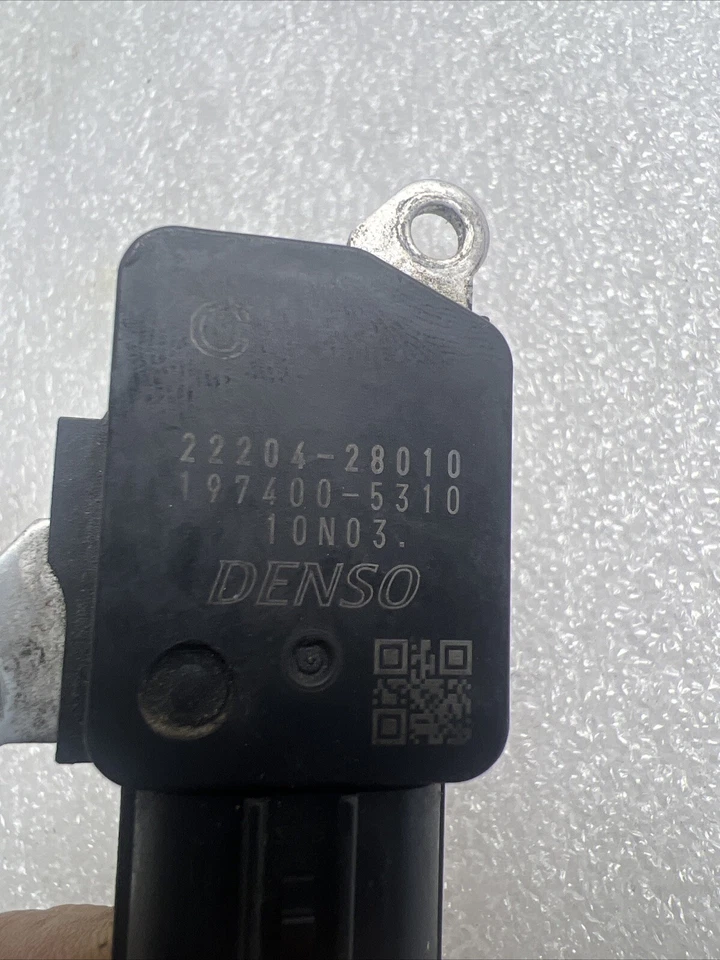 Medidor de flujo de aire másico OEM sensor MAF 22204-28010 para Toyota Prius V 2012 OEM Foto 3 de 4