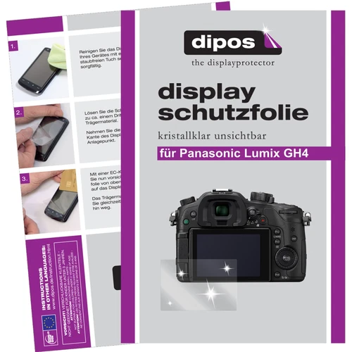 6x dipos Protection pour Panasonic Lumix DMC GH4 Film de d'écran cristal clair