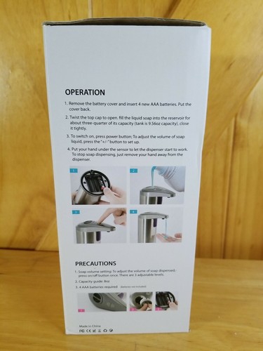 Tropro Sensor Soap Dispenser, Touch Free Automatic Sensor - Picture 5 of 8