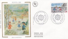 FRANCE 1989 FDC EUROPA YT 2584