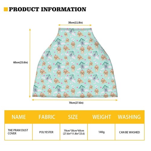  Mushroom Car Seat Covers for Baby - Zdjęcie 3 z 5