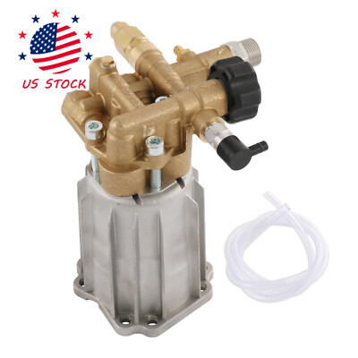 For RMV2.5G30 PRESSURE WASHER PUMP AXIAL, 2.5GPM 3000 PSI, 3400 RPM, 3/4'' SHAFT