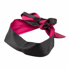 Blindfold Eye Satin Mask Sex Couple Games Love Cosplay Cover Band Soft Tie