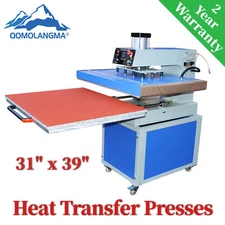 31" x 39" Large Format Presses Pneumatic Drawer-Type 220V Heat Transfer Press
