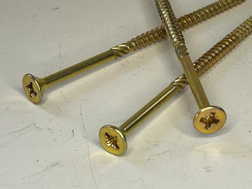 6mm x 120mm Multi Purpose Woodscrews Countersunk ZYP Pozi Performance 4 3/4" - Picture 7 of 24
