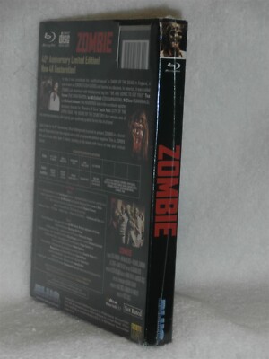 Zombie [1979] Cover B (Blu-ray, 2018, 3-Disc LIMITED EDITION 40th