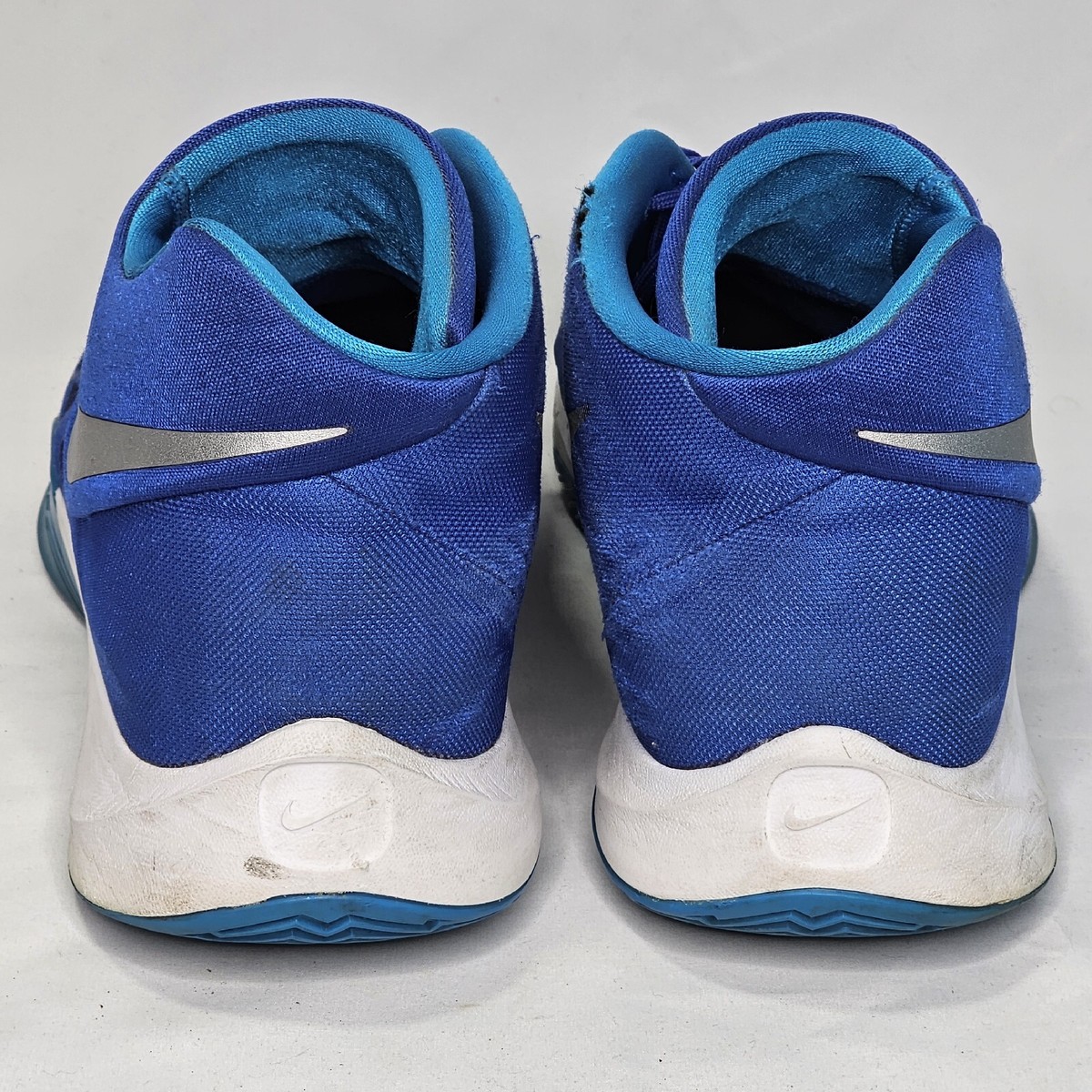 Nike Zoom Hyperquickness 3 Basketball Shoes Men 13 Blue Mid 