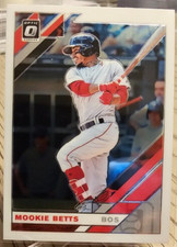 2019 Panini Donruss Optic Mookie Betts #101 Boston Red Sox