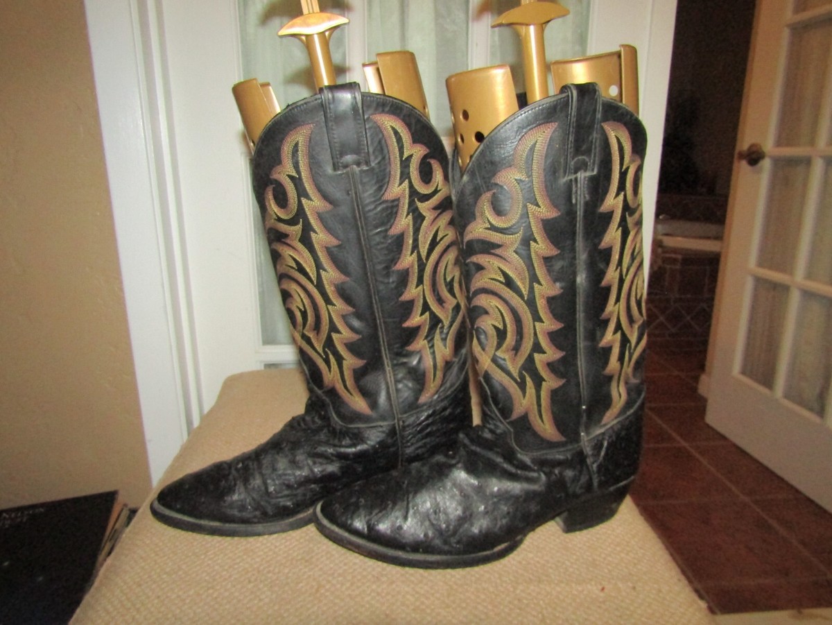 Justin black cowboy boots mens 9.5 EE Justin® Men main image 3