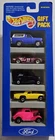 Hot Wheels Ford 5 Car Gift Pack Vintage 1993 New