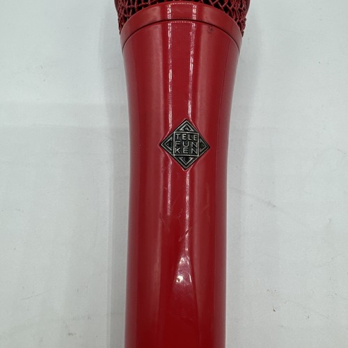 Micrófono dinámico de mano cardiodo TELEFUNKEN M80 - rojo - Imagen 3 de 5