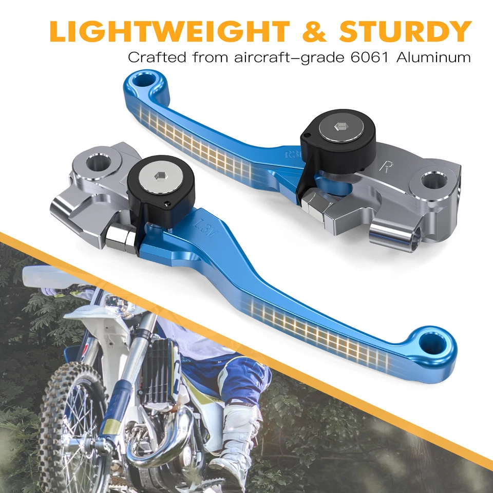 Palancas de embrague de freno CNC para Husqvarna TE150i TE250i TE300i FE250-501 2022-2024 Foto 3 de 4