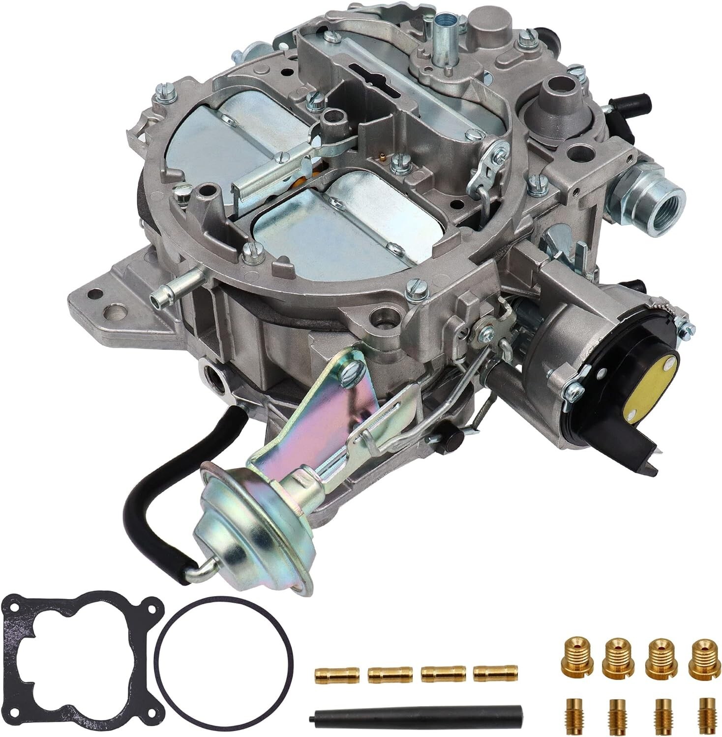 4BBL Rochester Quadrajet Carburetor For 1904R/1906R GM Chevy Cadillac 1980-1989