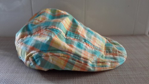 Sombrero de Newsboy SOUTH POLE Talla M/L Cabbie Cuadros Ropa Urbana Pastel Y2K Usado - Imagen 1 de 8