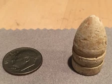 Civil War .52 Cal. Sharps Carbine Bullet Dish Base - Recovered from Richmond, Va