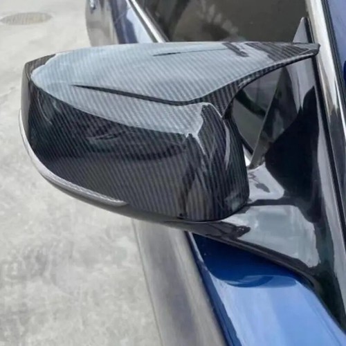 Rear Carbon Fiber M3 Style Side Mirror Cover Cap For Infiniti Q50 Q60 2014- 2021 - Picture 6 of 17