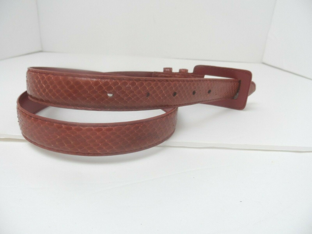 The RITZ Accessory Collections Snake Embossed Belt Ritz Collection Belt - Etsy main image 2