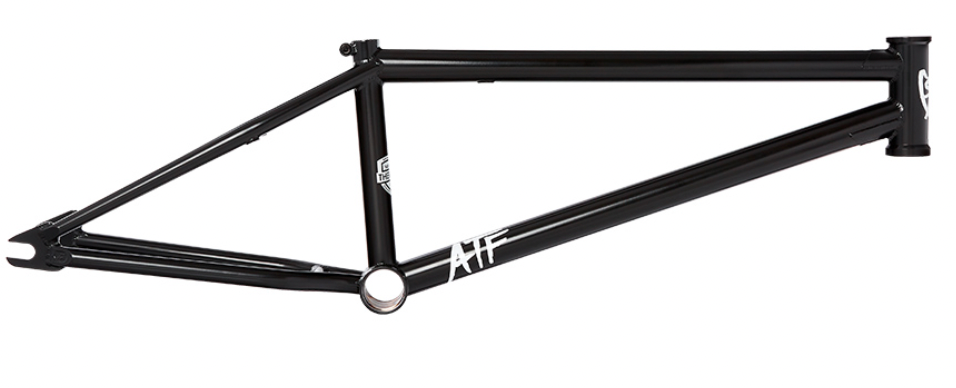 S&M BIKES ATF FRAME 20.75 FLAT BLACK BMX BIKE 20.75
