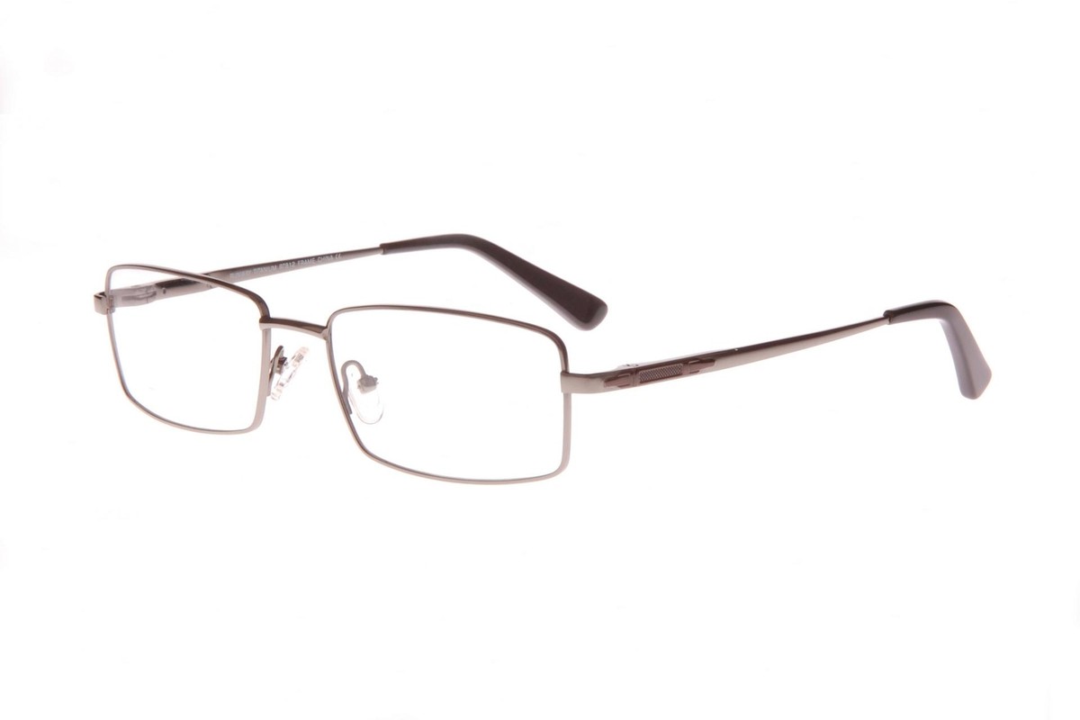 New Runway Eyewear RT-812 Gunmetal Titanium Eyeglasses 55/18/145 Amazon.com: Agstum Titanium Half Rim Glasses Frame Optical  main image 2