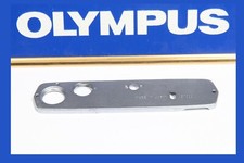 210096 OLYMPUS OM-2 BOTTOM COVER CHROME REPAIR PART USED OM2 OM 2