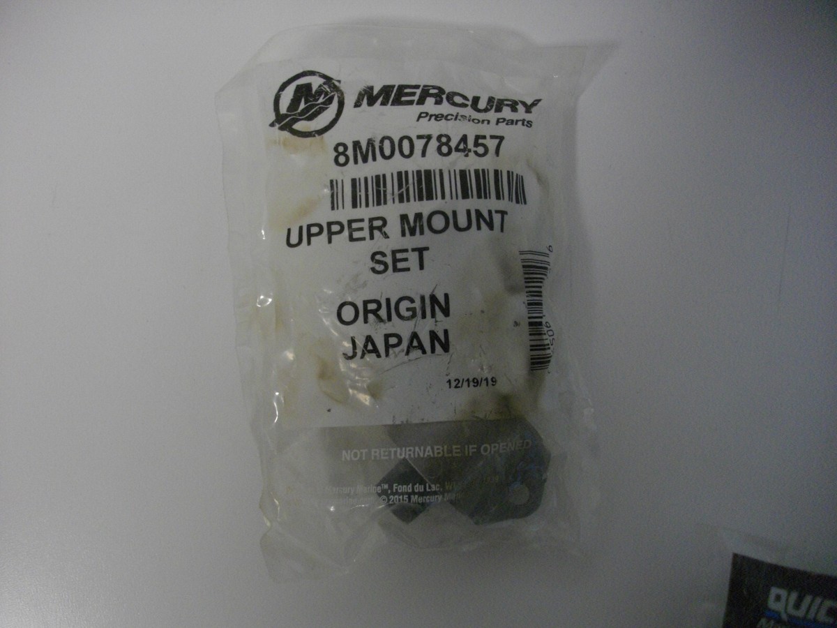 Mercury Marine Quicksilver 8M0078457 outboard upper motor mount 