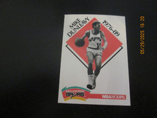 MIKE DUNLEAVY SPURS 1990-91 NBA HOOPS LAKERS COACH #351