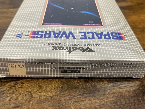 Space Wars Vectrex - Complete w/ Box, Overlay, Manual, Tray & Cart - Tested CIB - Picture 11 of 24