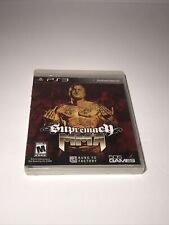 Supremacy MMA (Sony PlayStation 3 PS3 Game) With Manual