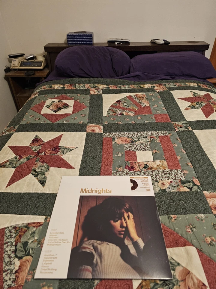 TAYLOR SWIFT MIDNIGHTS VINYL(MAHOGANY MARBLED VINYL) TARGET EXCLUSIVE NEW&SEALED Foto 4 de 4