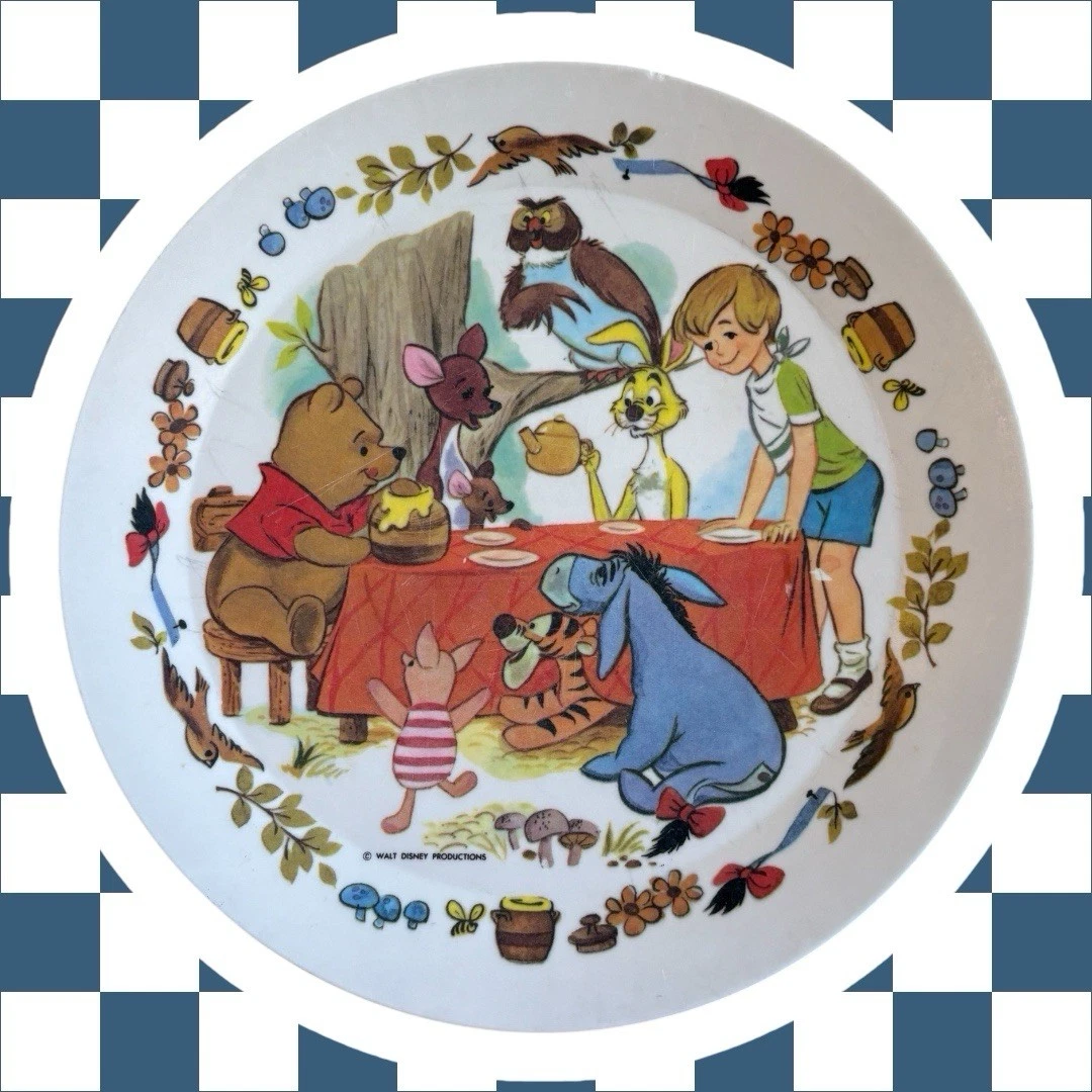 Preços baixos em Winnie the Pooh Pratos da Disney (1968 até o