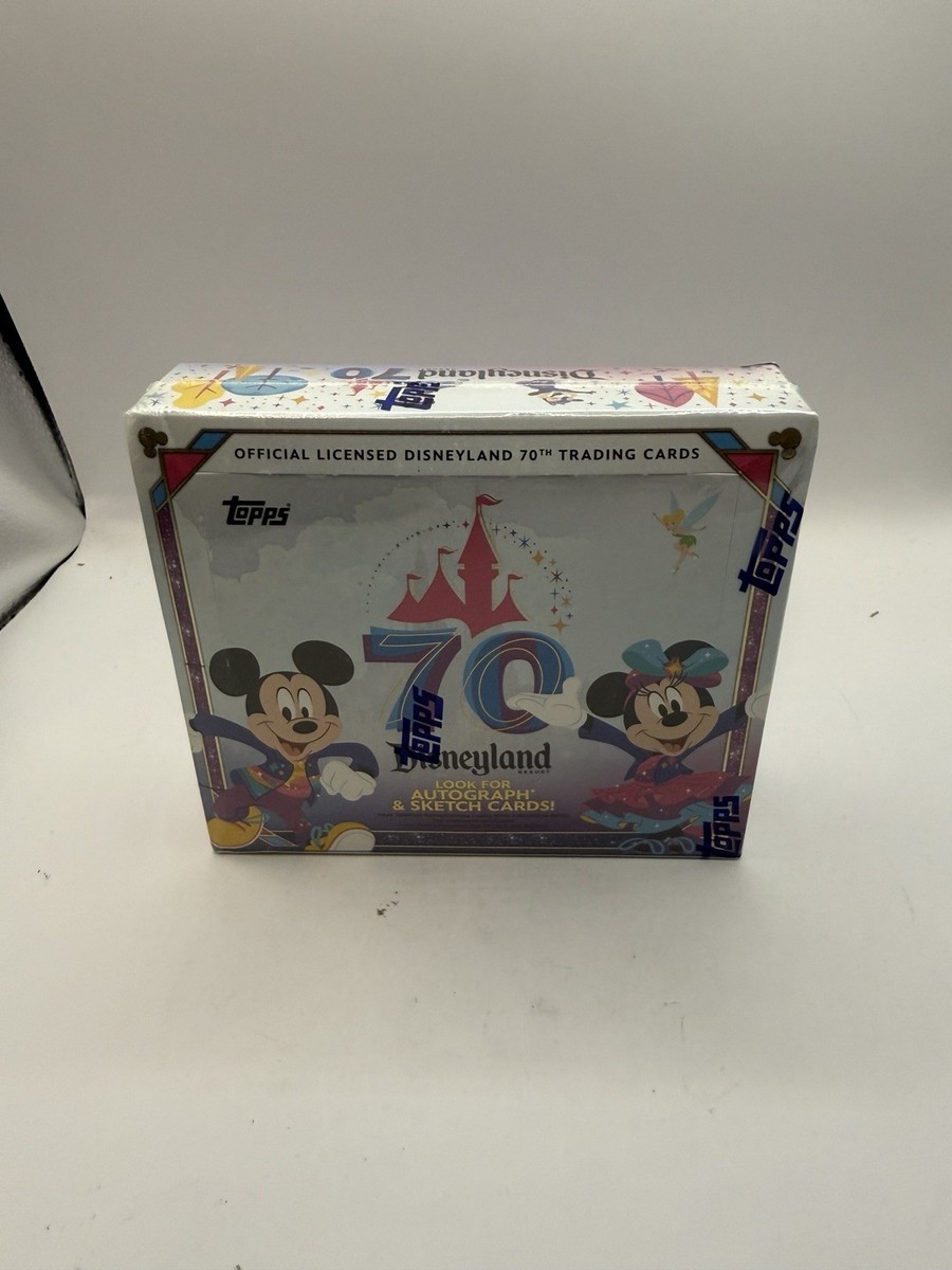 2025 Topps Disneyland 70th Anniversary Sealed Hobby Box | eBay