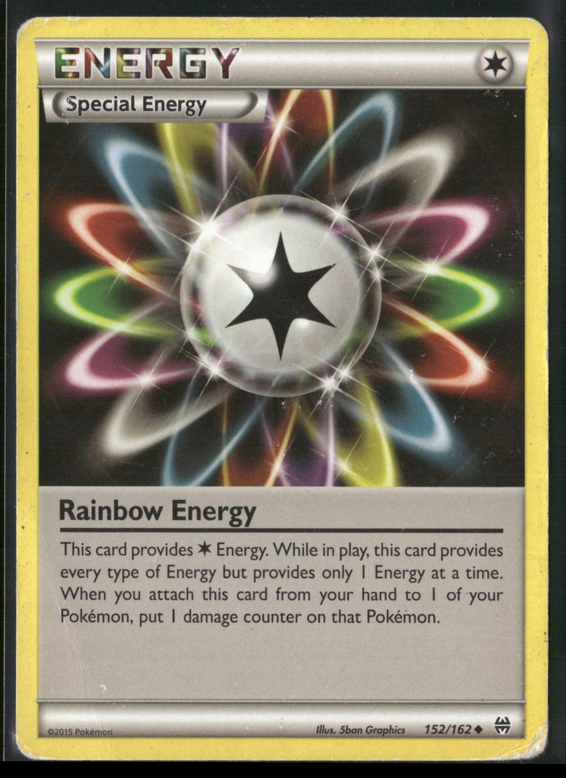 Rainbow Energy Uncommon XY - BREAKthrough 152/162 HP