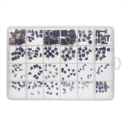 Practical Assorted Kits Micro Switch Push Tact Button ON/OFF Touch Button Switch