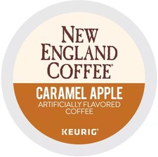 New England Coffee Caramel Apple Pod Brew Roast 96 K CUPS BULK