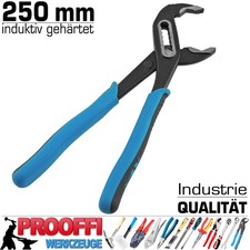 Profi Wasserpumpenzange Rohr Schlüssel Wapu Werkstatt Klempner Zange 250mm ERGO
