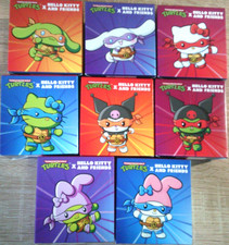 McDonalds 8 x Spielzeug 2025 "Ninja Turtles x Hello Kitty Figuren ."