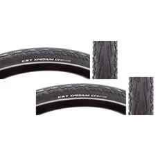 Pack of 2 Cst Premium Xpedium GT 700x47 Wire TPI 55 Bk/Blk