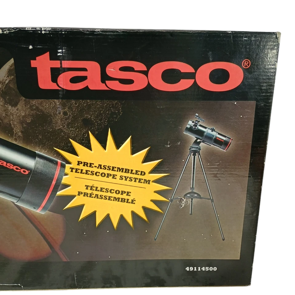 Tasco 49114500 114x500mm Spacestation Telescope New In Box Pre-Assembled - Image 4 of 4