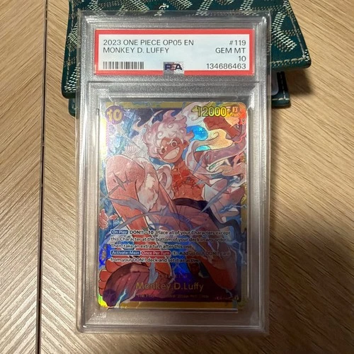 One Piece Monkey D Luffy PSA 10 OP05-119 SEC Awakening Of The New Era