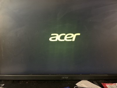 Acer KA251Q Abmidx 27'' LED Monitor 1080p 60 HDMI VGA DVI Tested Working No Stand