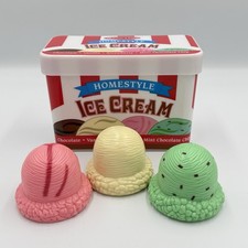 Melissa  Doug Magnetic Mint, Strawberry, Vanilla Ice Cream Scoops Replacements