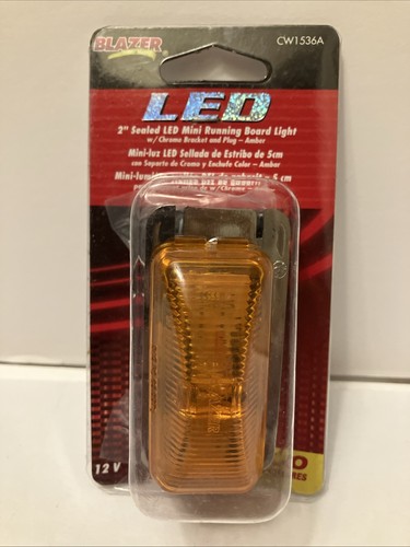 Blazer LED 2" Sealed Mini Running Board Light - Amber CW1536A New