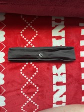 Lululemon Metal Vent Tech Gray Seamless Wide Headband Never Worn