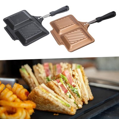 Doppelseitige Bratpfanne Sandwich Maker Omelett Kochwerkzeug Pfannkuchen